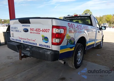 2022 Ford F-150 Xl from USA, damaged, VIN 1FTMF1CB5NKD54983